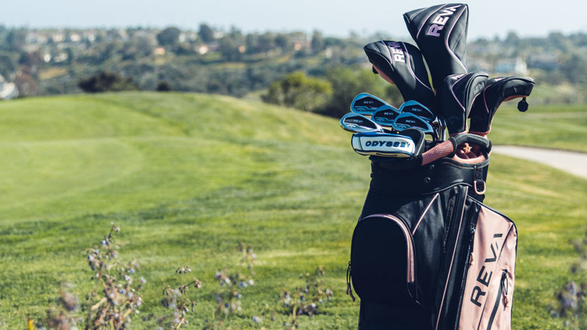 a close up of the callaway reva ladies set