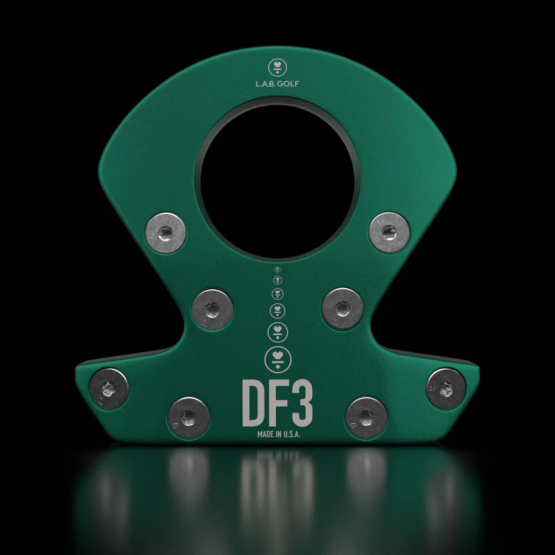 a close up look of the df3 lab putter