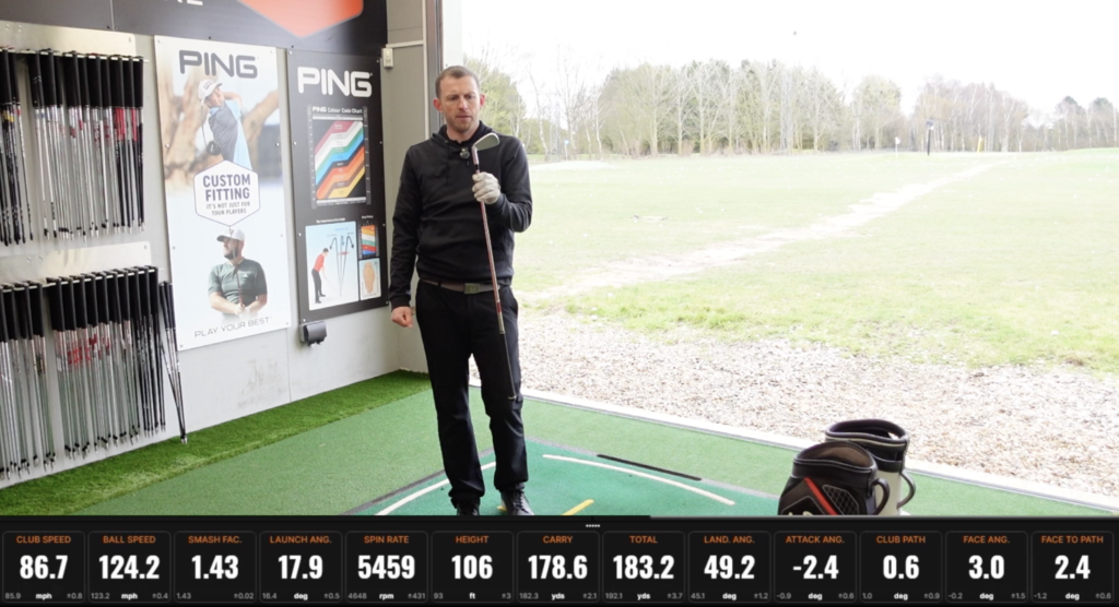 Cobra King Iron Test