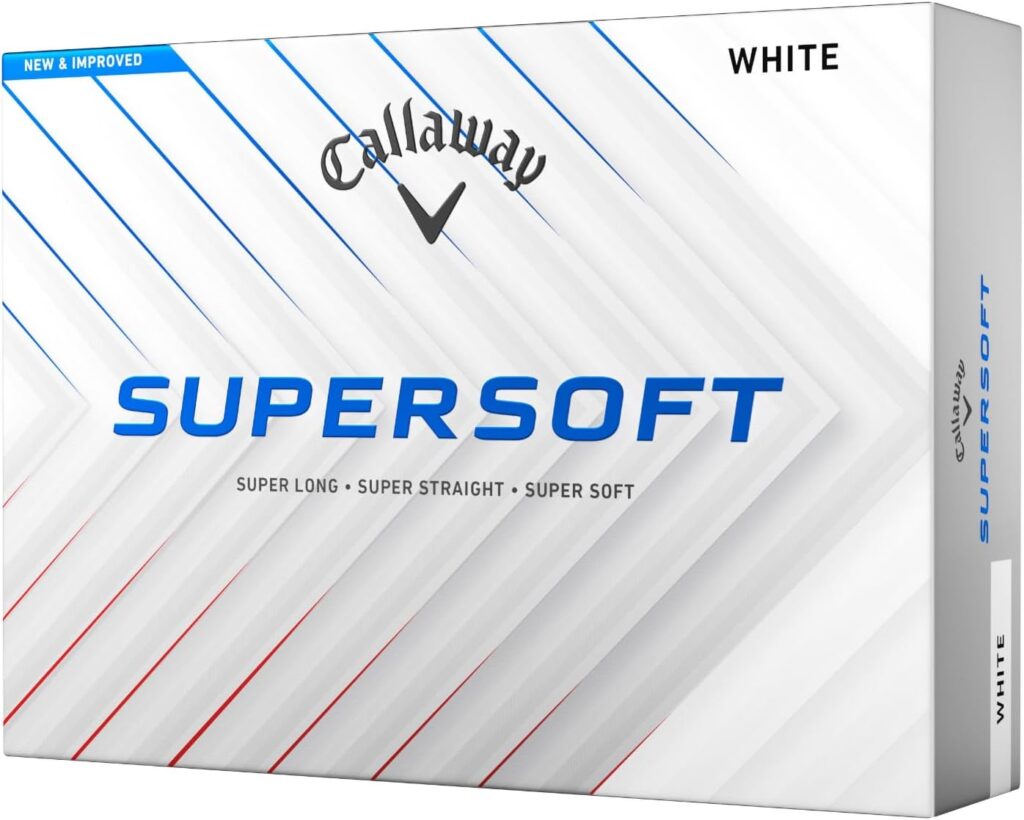 Box of Callaway Supersoft golf balls