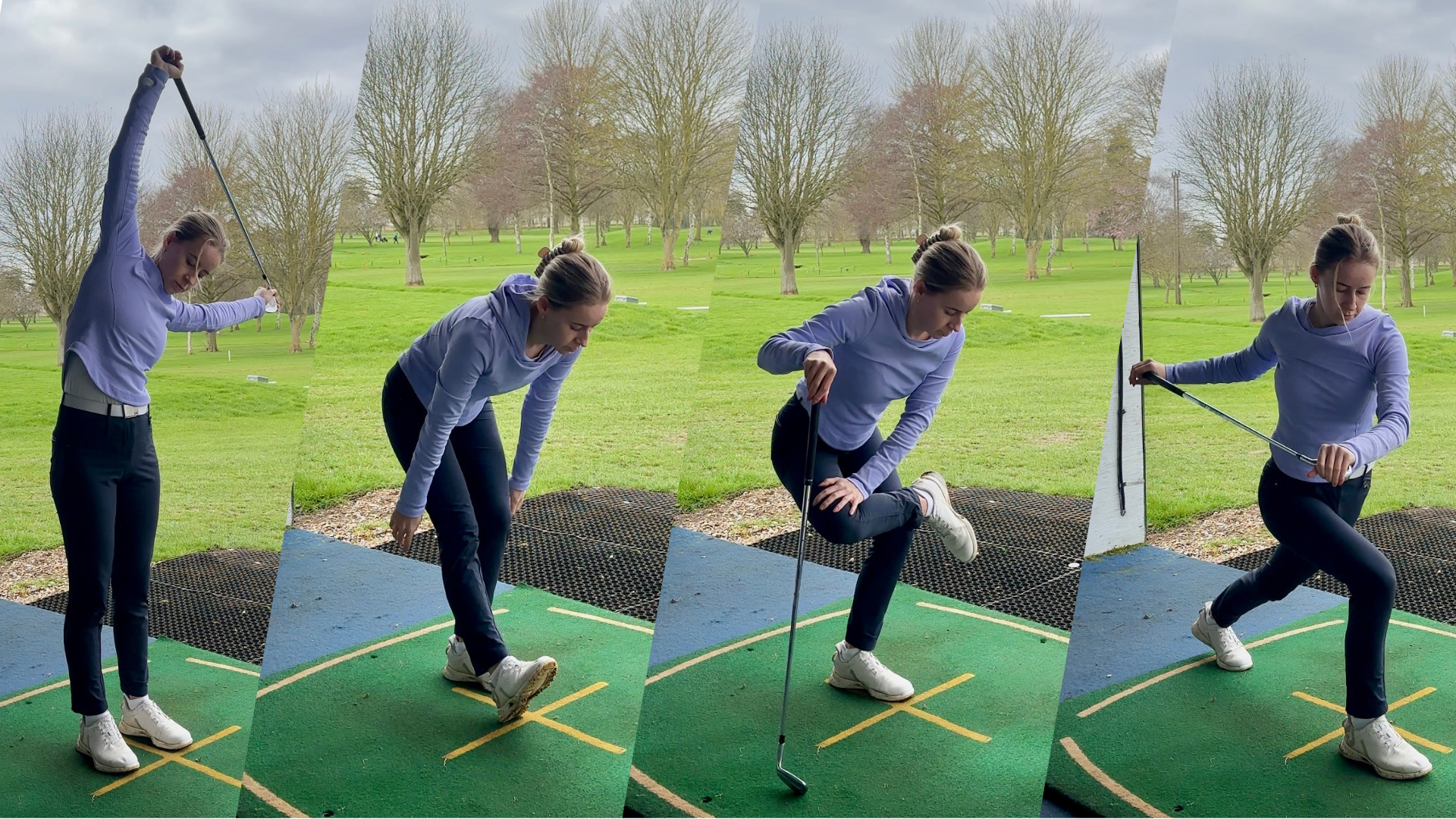 Four stretches before golf