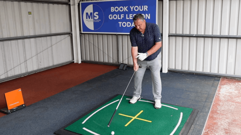 Mark Sturgess showcases a drill to increase club head speed