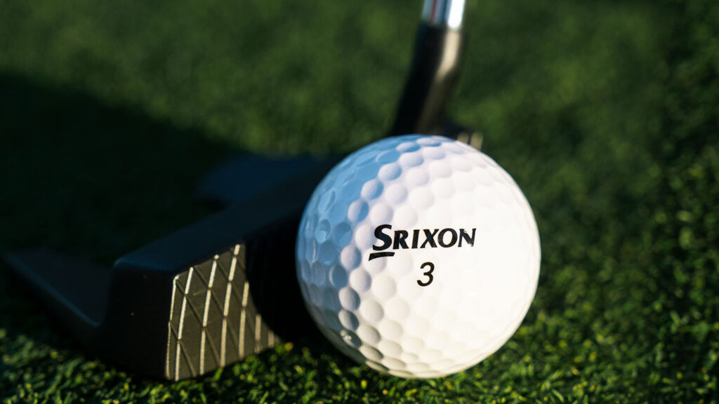 Srixon Z Star with putter