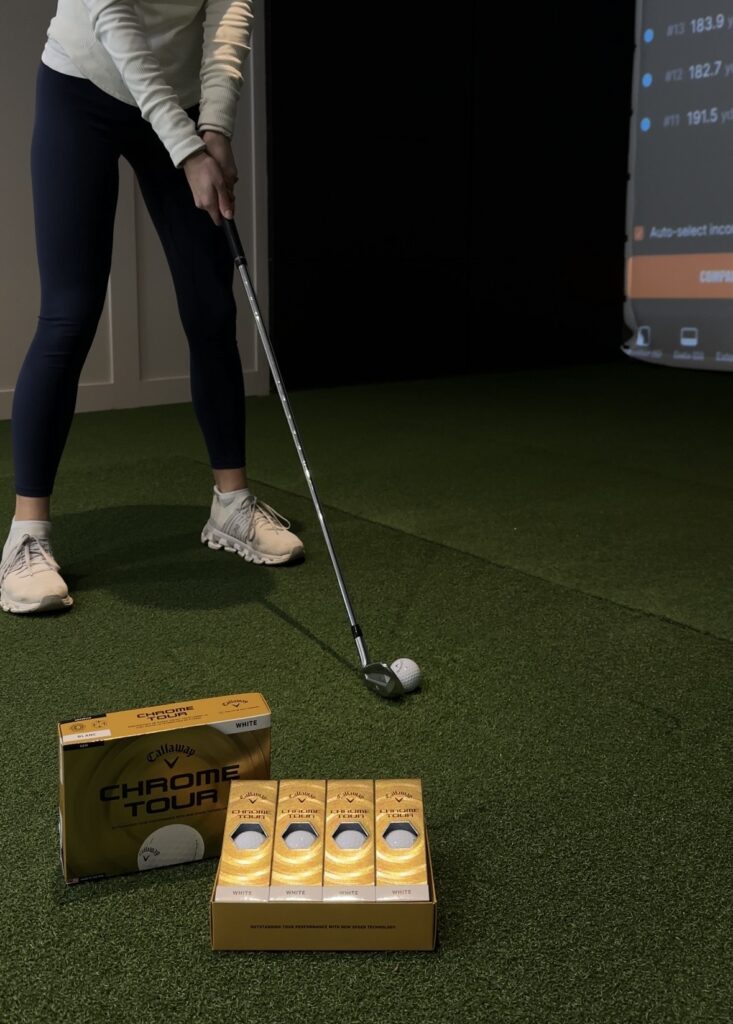 Ella testing callaway chrome tour