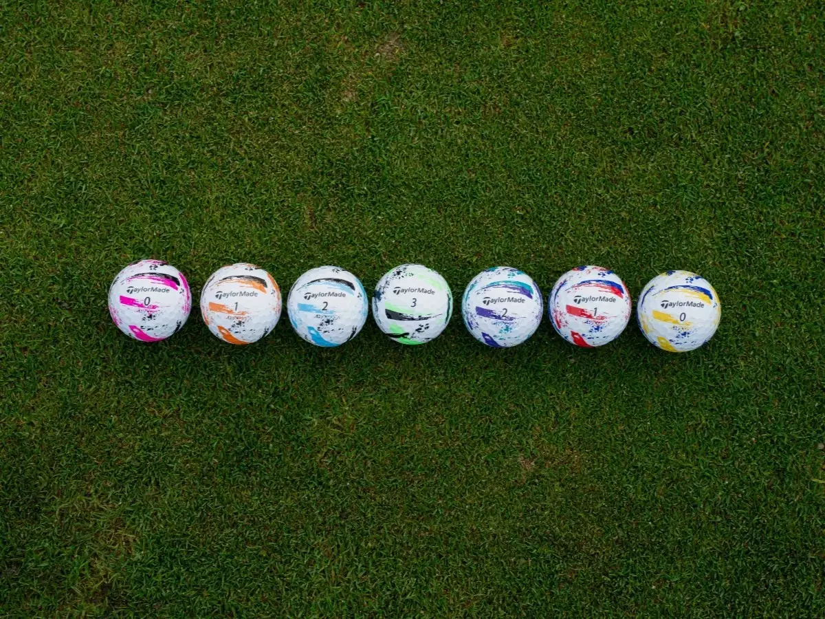 Taylormade speedsoft ink golf balls in all colours