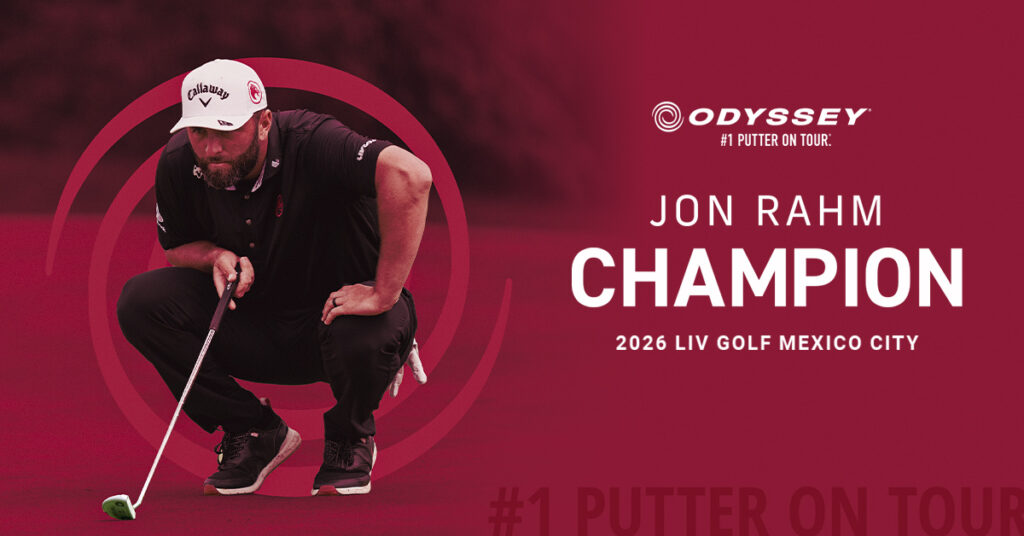 Jon Rahm wins in Mexico City with the Odyssey Rossie putter