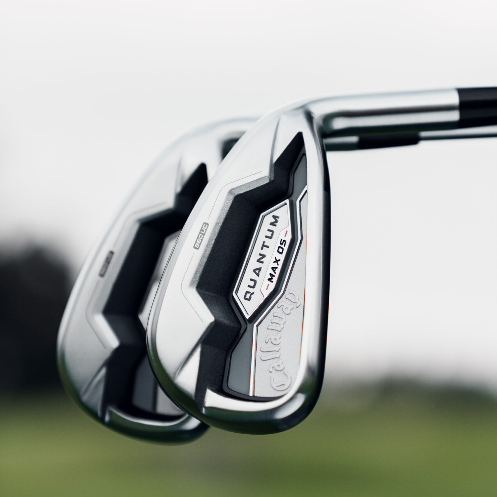 Two Callaway quantum max os irons