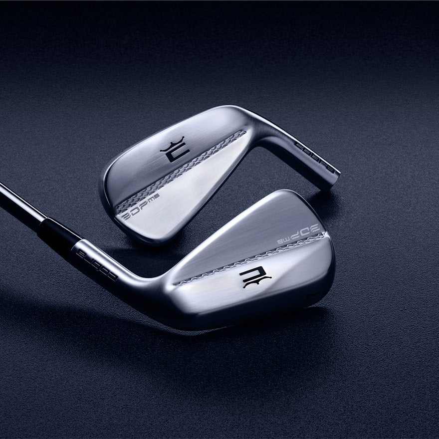 a close look at the stunning cobra 3dp mb irons
