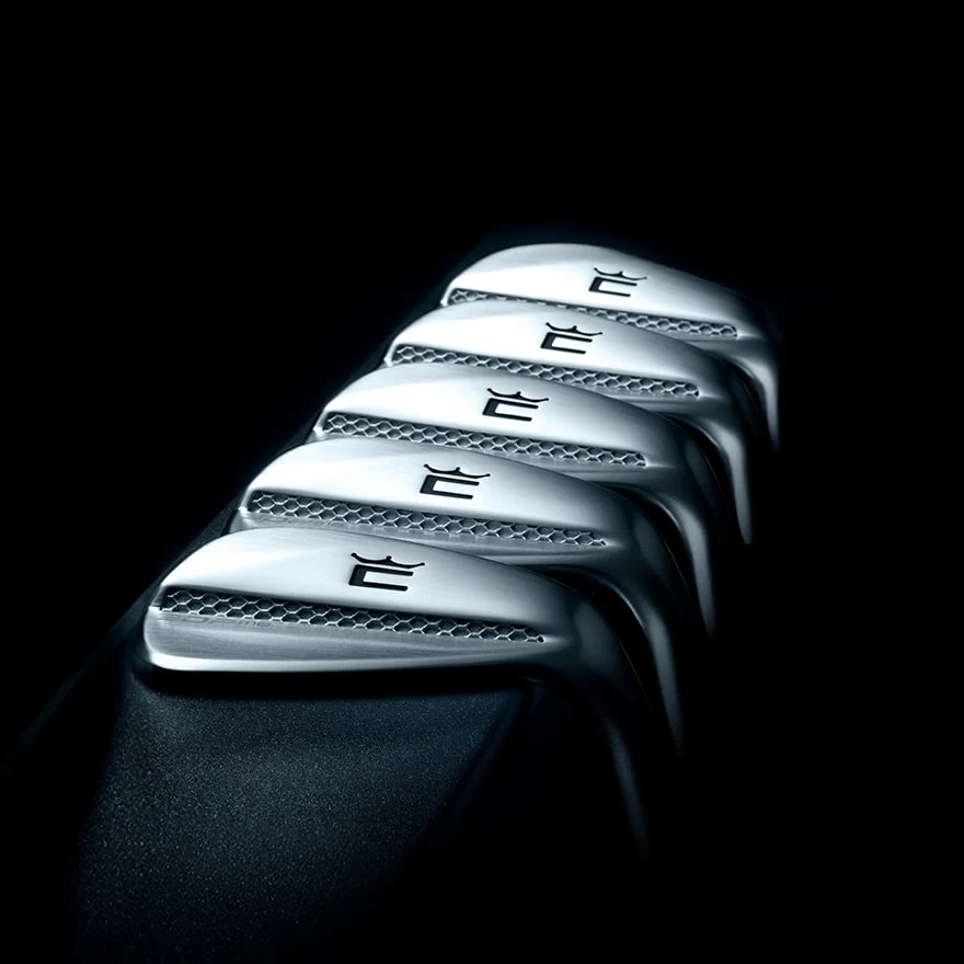 a close look at the lattice in the stunning cobra 3dp mb irons