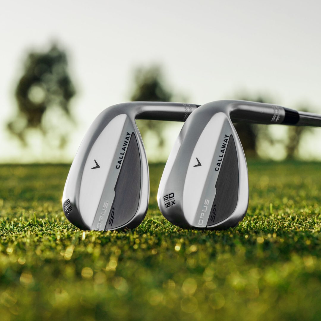 A close up of the new Callaway Opus SP+ wedges for 2026