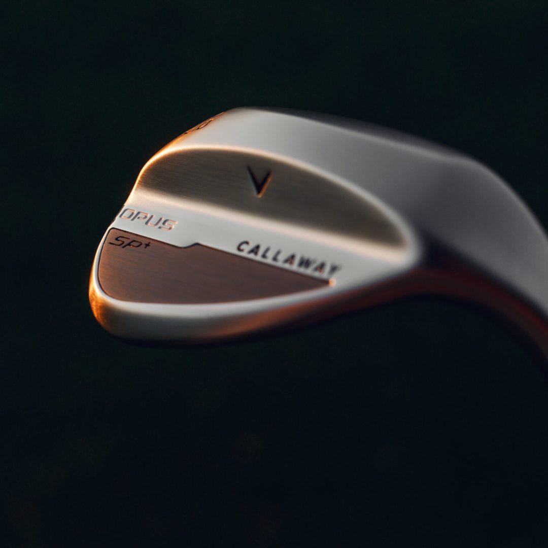 A close up of the new Callaway Opus SP+ back highlighting its sleek profile