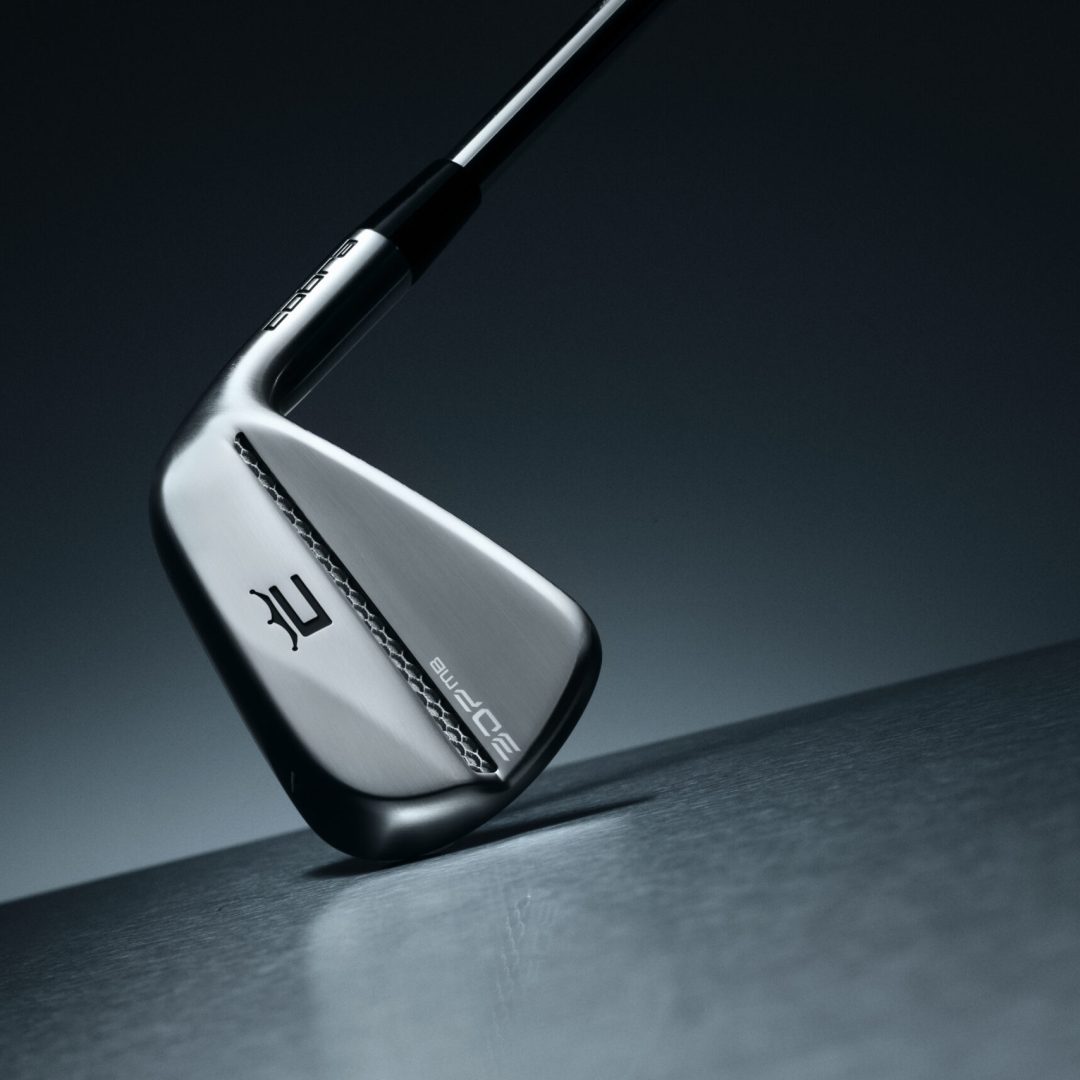 a close up of a blade golf iron from cobra - how to choose golf clubs